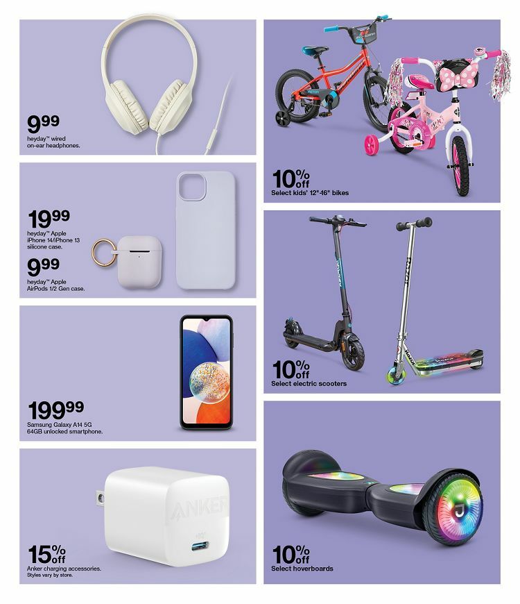 Target Weekly Ad from April 9
