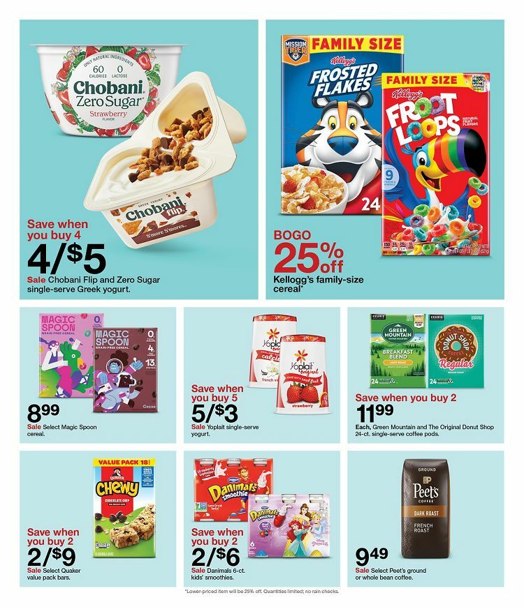 Target Weekly Ad from April 9