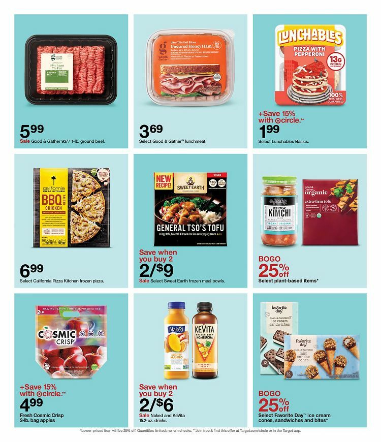 Target Weekly Ad from April 9