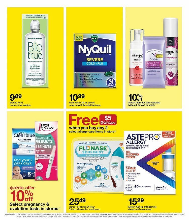 Target Weekly Ad from April 9