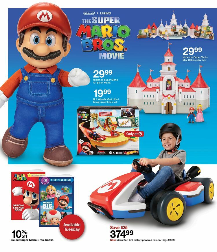 Target Weekly Ad from April 9