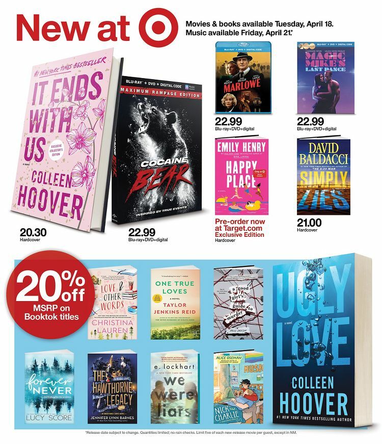 Target Weekly Ad from April 16