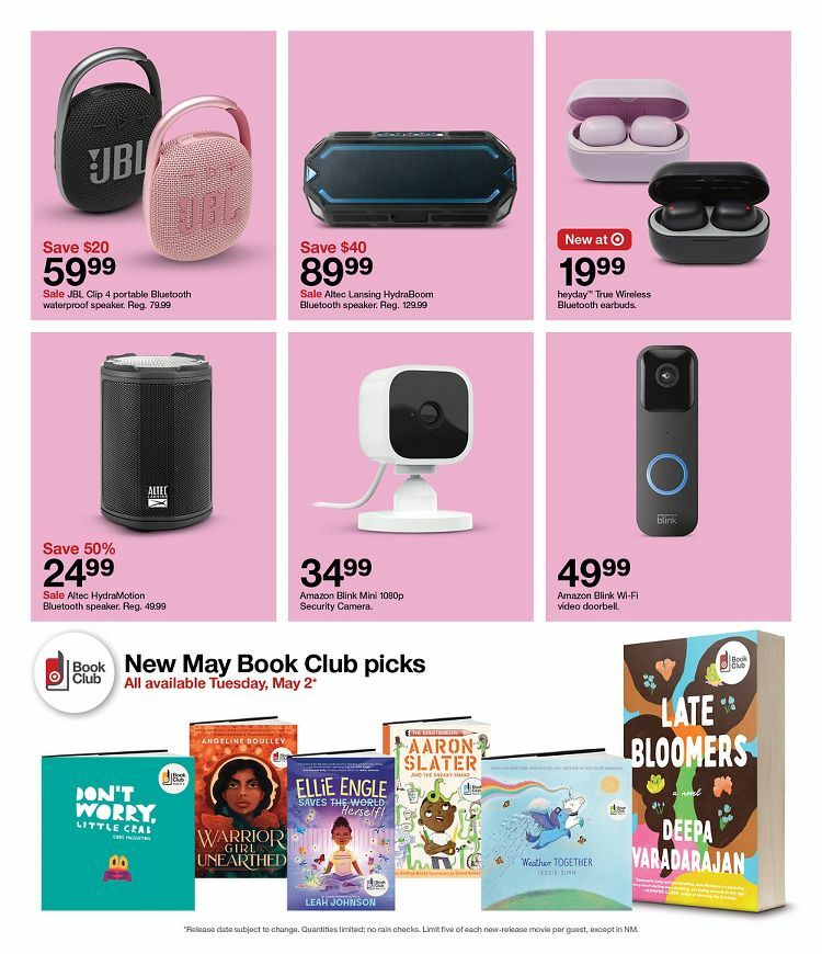 Target Weekly Ad from April 30