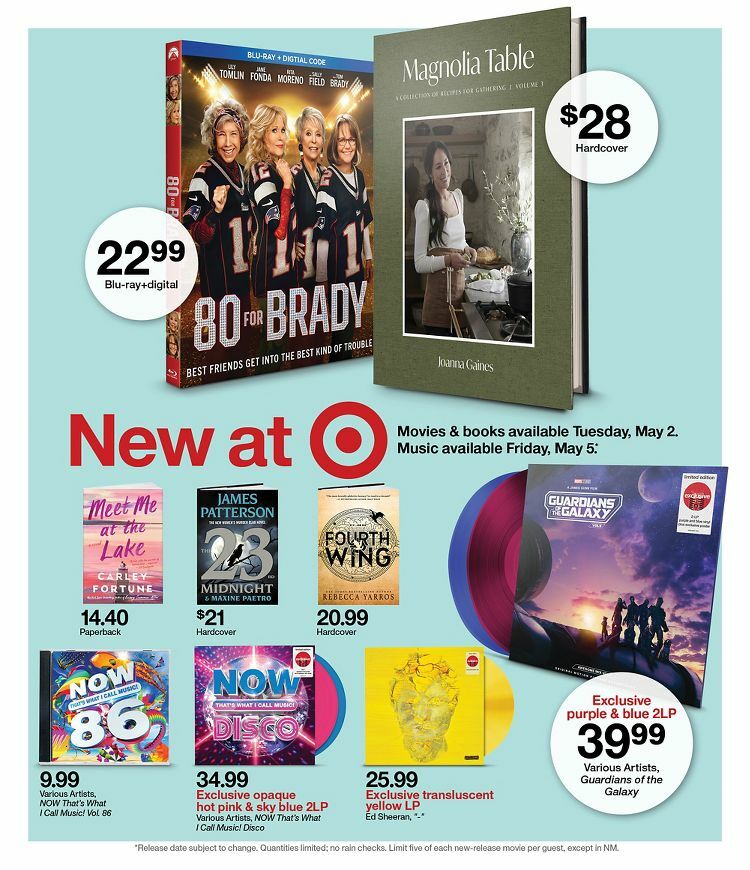 Target Weekly Ad from April 30