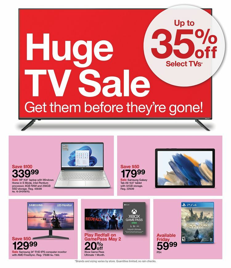 Target Weekly Ad from April 30
