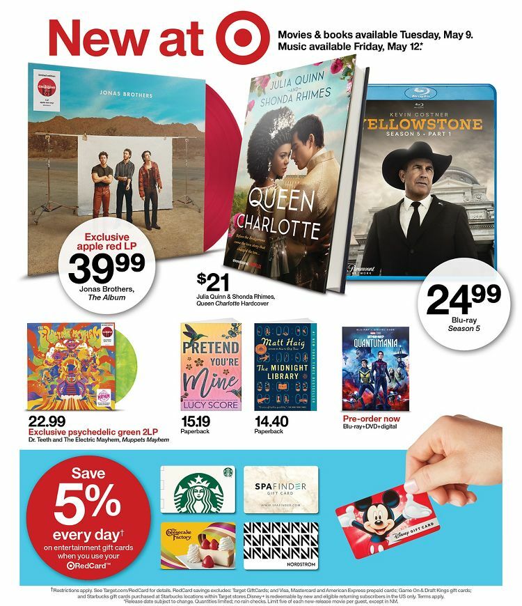 Target Weekly Ad from May 7