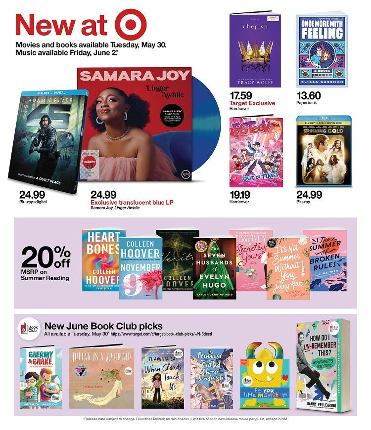 Target Weekly Ad from May 28