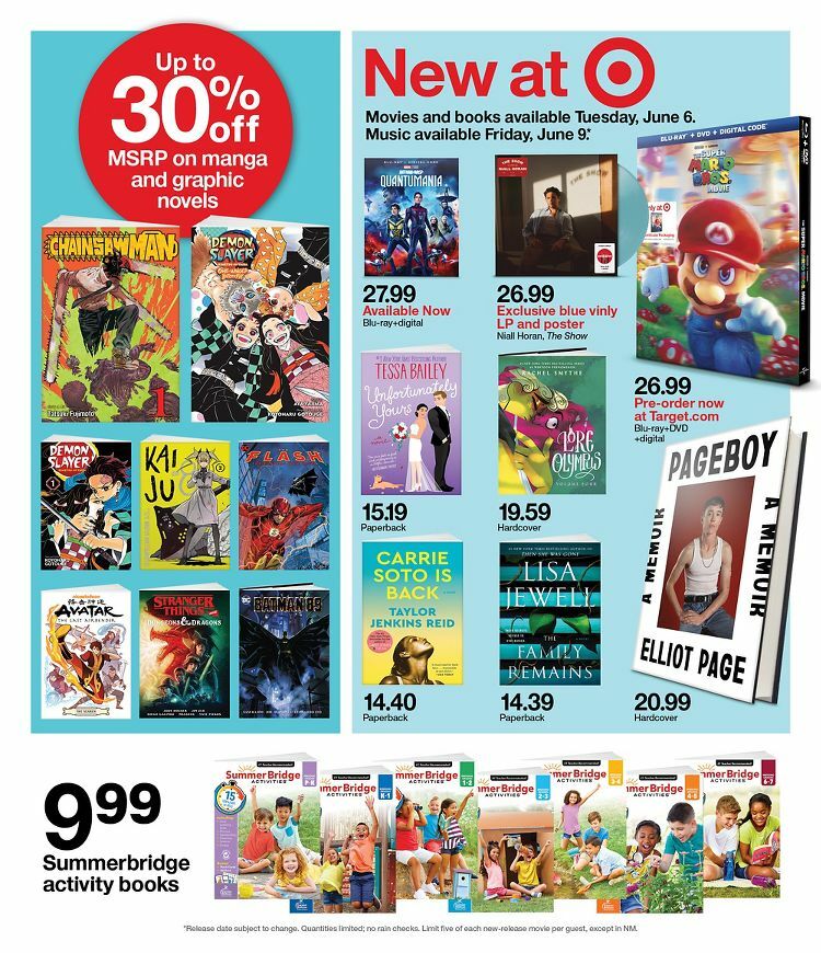 Target Weekly Ad from June 4