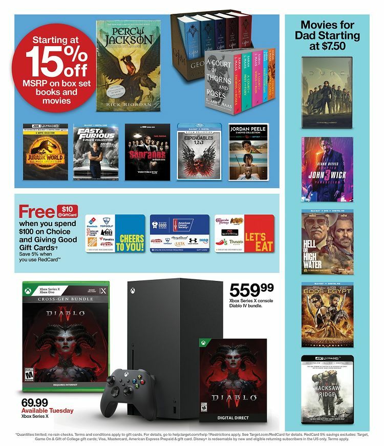 Target Weekly Ad from June 4