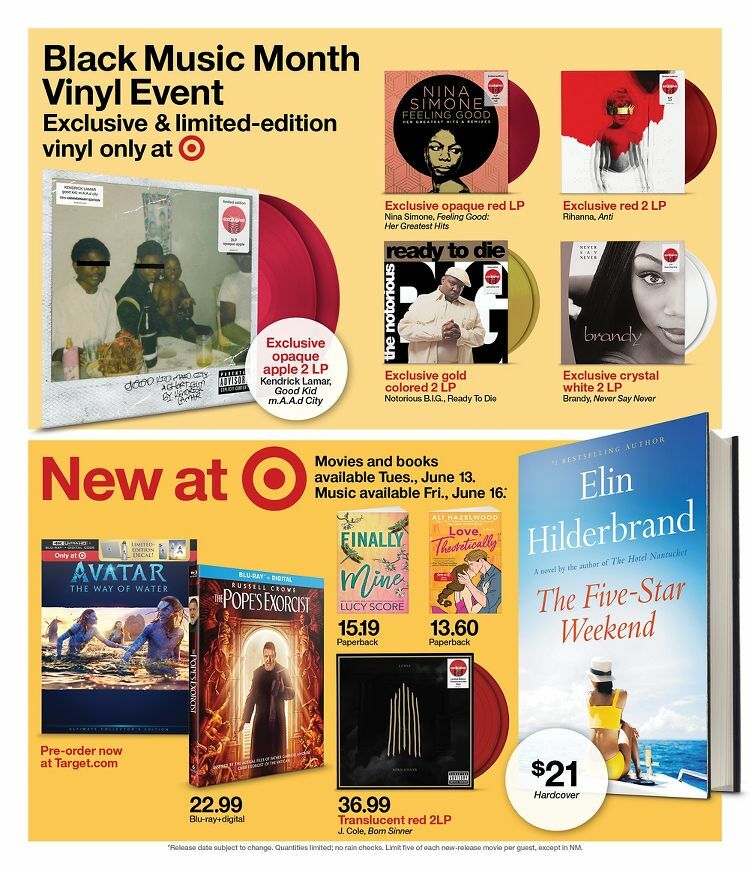Target Weekly Ad from June 11