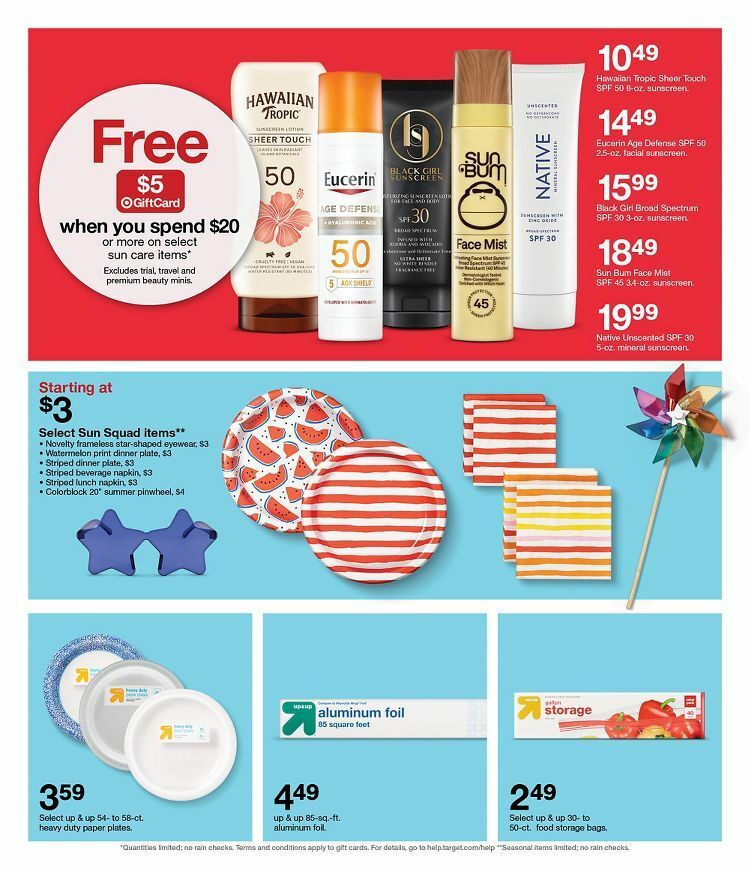 Target Weekly Ad from June 25