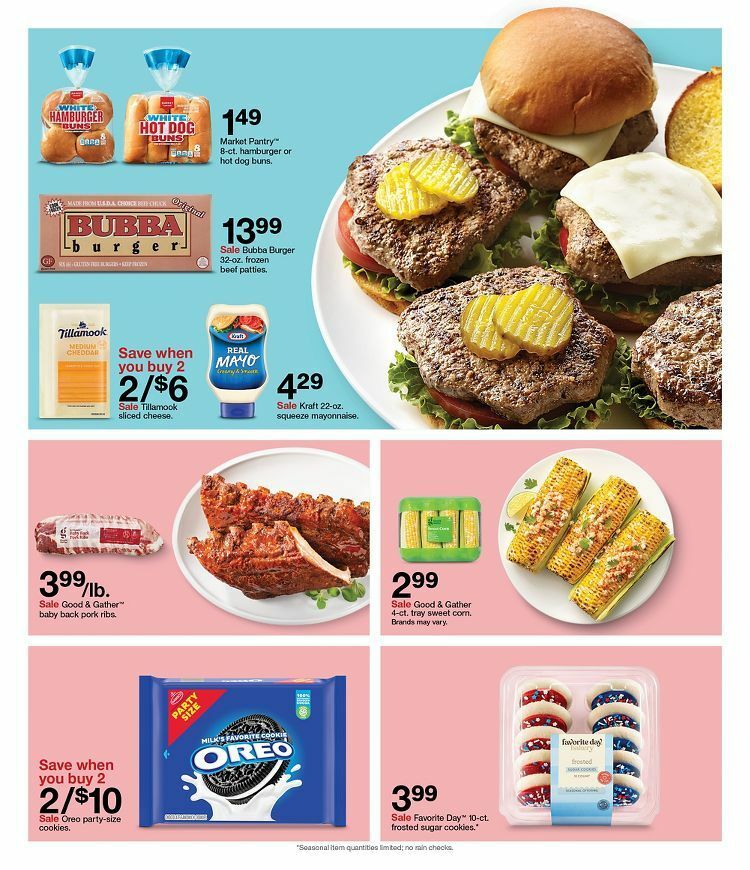 Target Weekly Ad from June 25