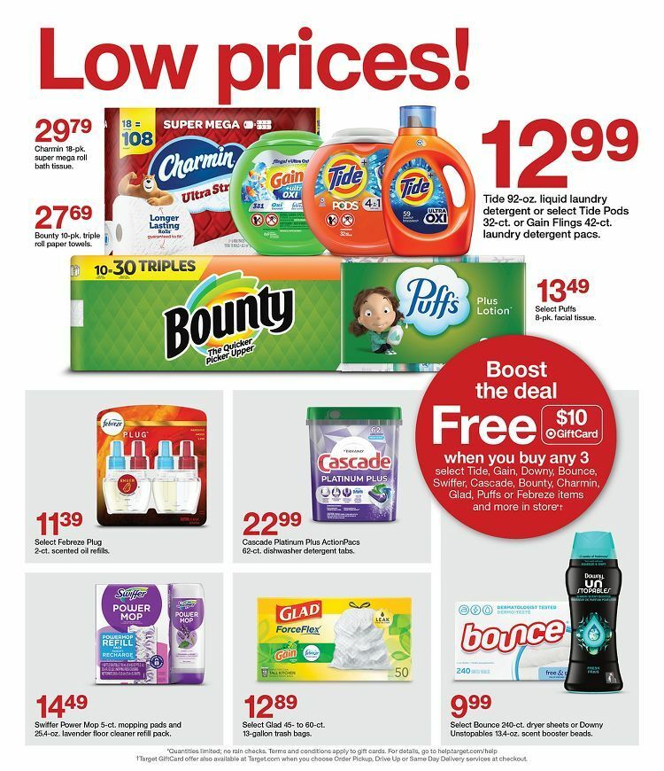 Target Weekly Ad from July 2