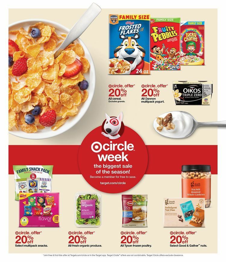 Target Weekly Ad from July 9