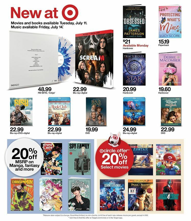 Target Weekly Ad from July 9