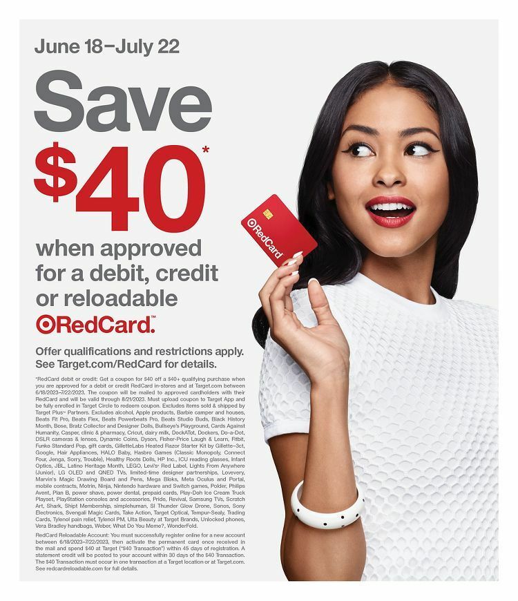 Target Weekly Ad from July 9