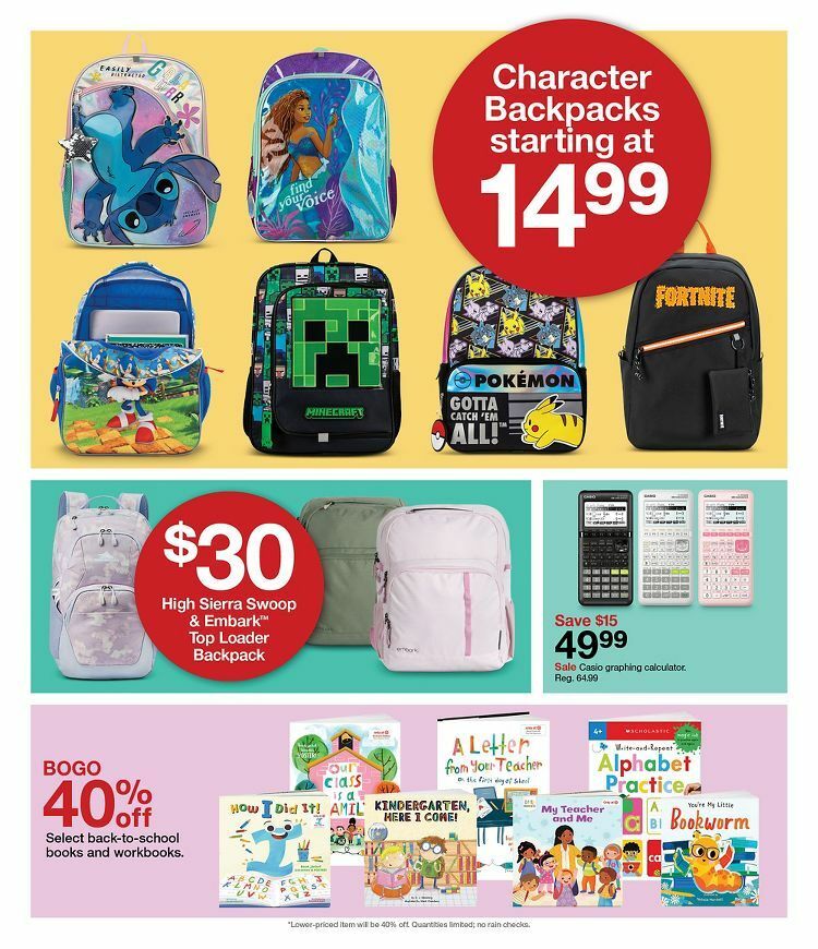 Target Weekly Ad from July 16