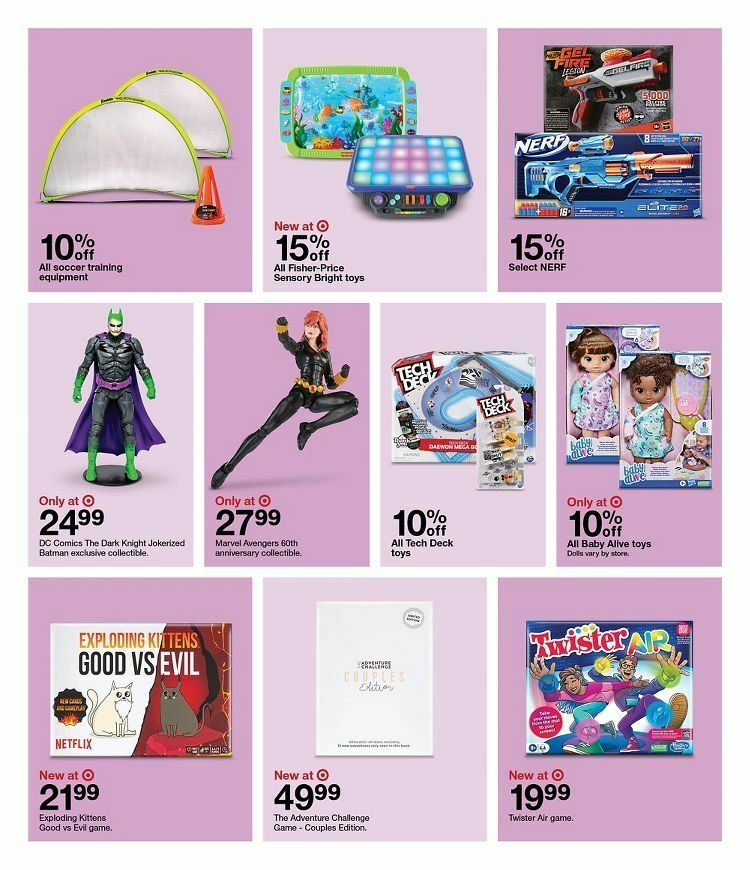Target Weekly Ad from July 30