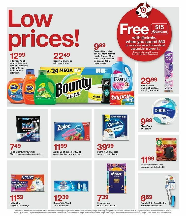 Target Weekly Ad from July 30