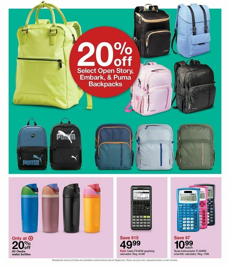Target Weekly Ad from July 30