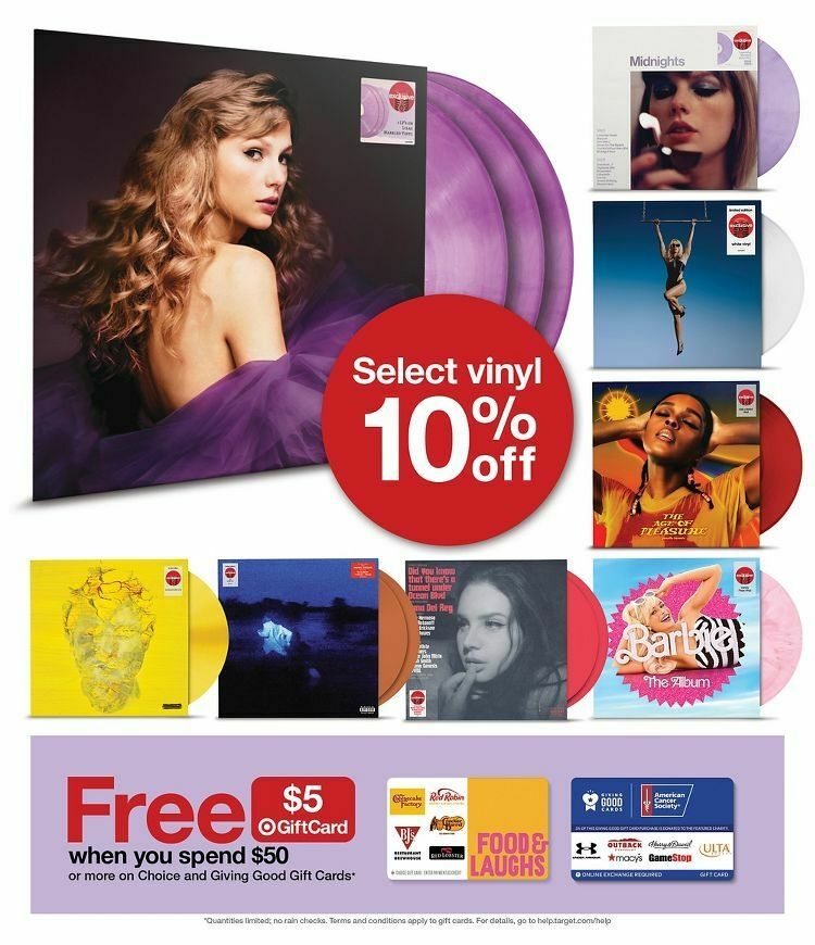 Target Weekly Ad from August 6