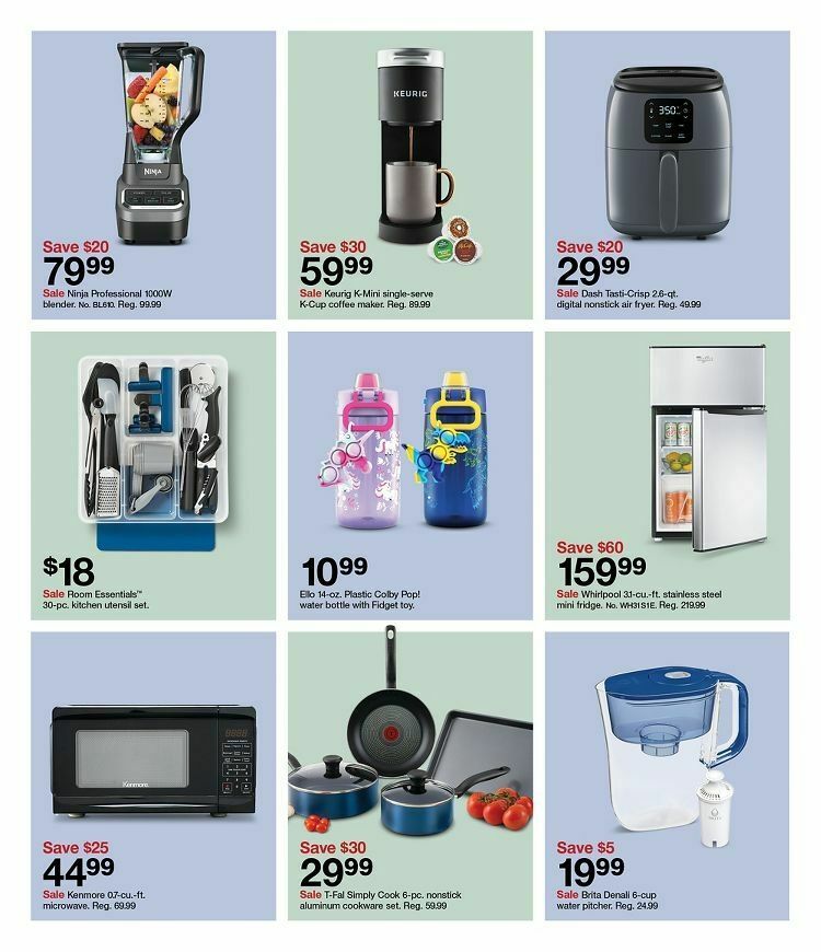 Target Weekly Ad from August 6