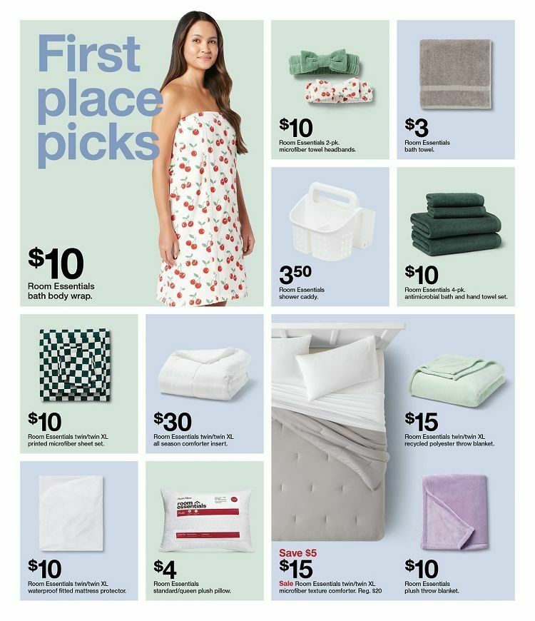 Target Weekly Ad from August 6
