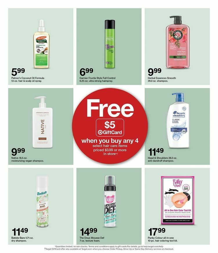 Target Weekly Ad from August 6