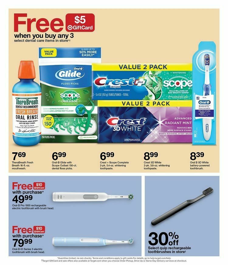 Target Weekly Ad from August 6