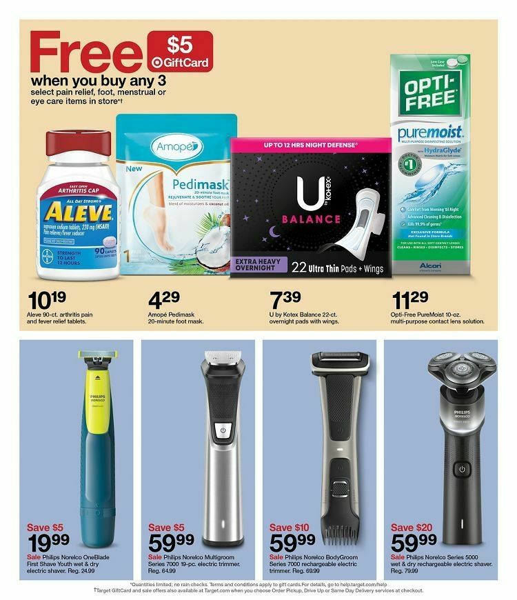 Target Weekly Ad from August 6