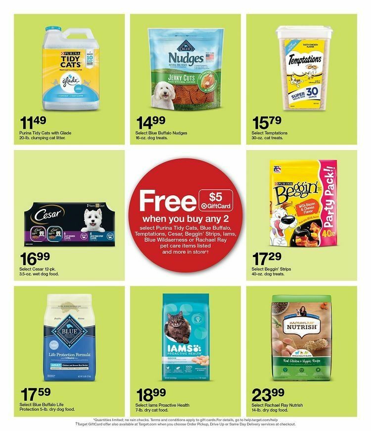 Target Weekly Ad from August 6