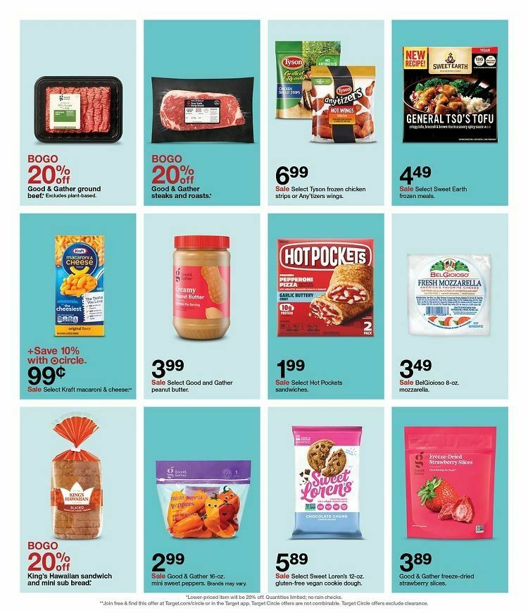 Target Weekly Ad from August 6