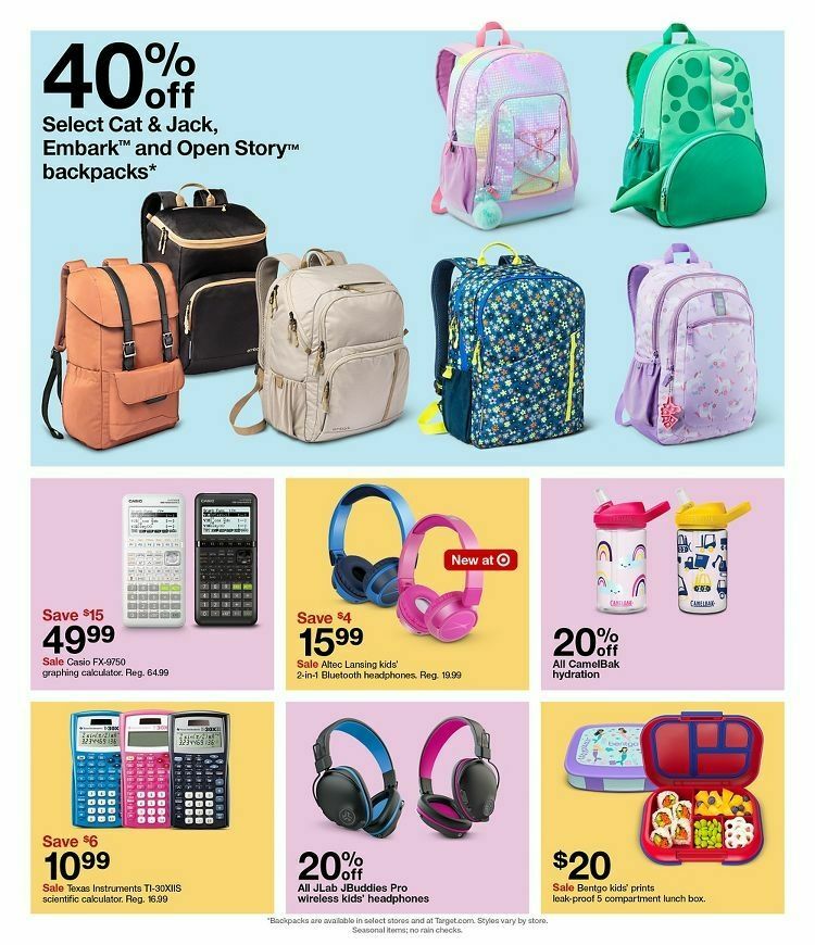 Target Weekly Ad from August 6