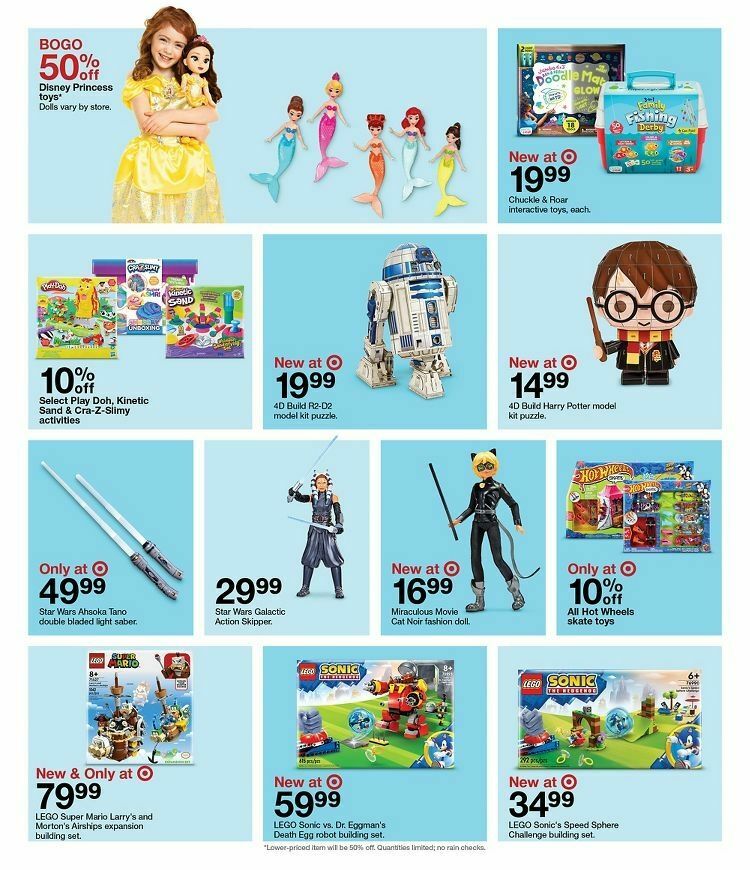 Target Weekly Ad from August 6