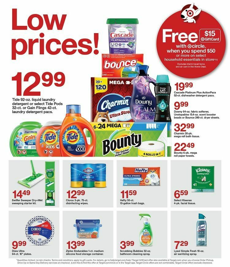 Target Weekly Ad from August 13