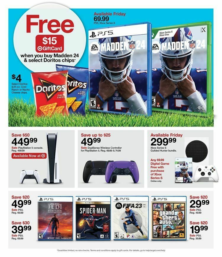 Target Weekly Ad from August 13