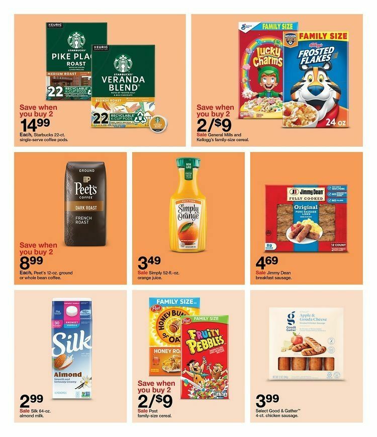 Target Weekly Ad from August 13