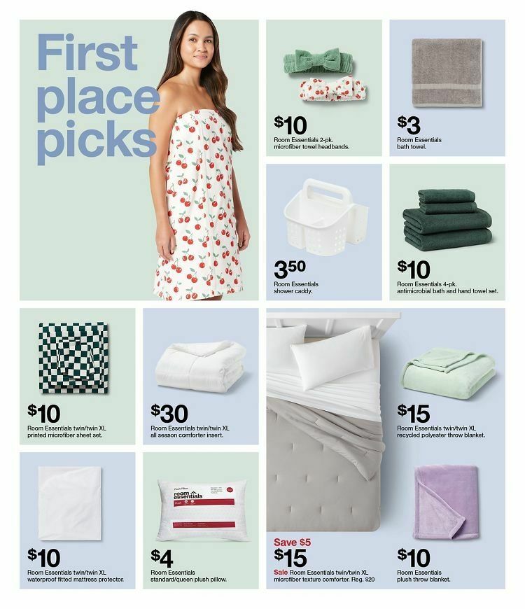 Target Weekly Ad from August 20