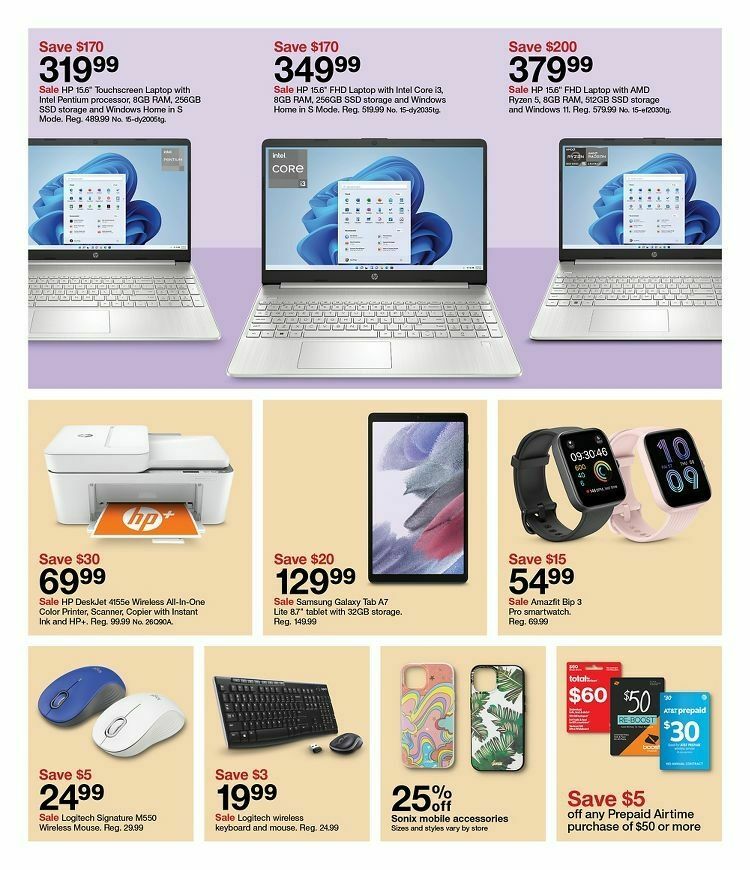 Target Weekly Ad from August 20