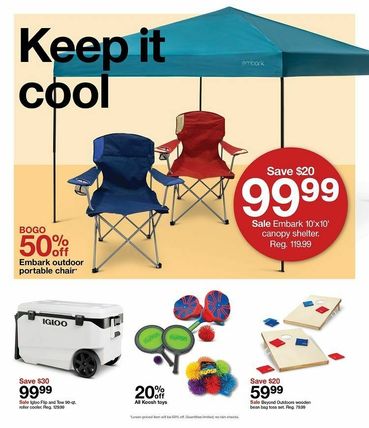 Target Weekly Ad from August 20