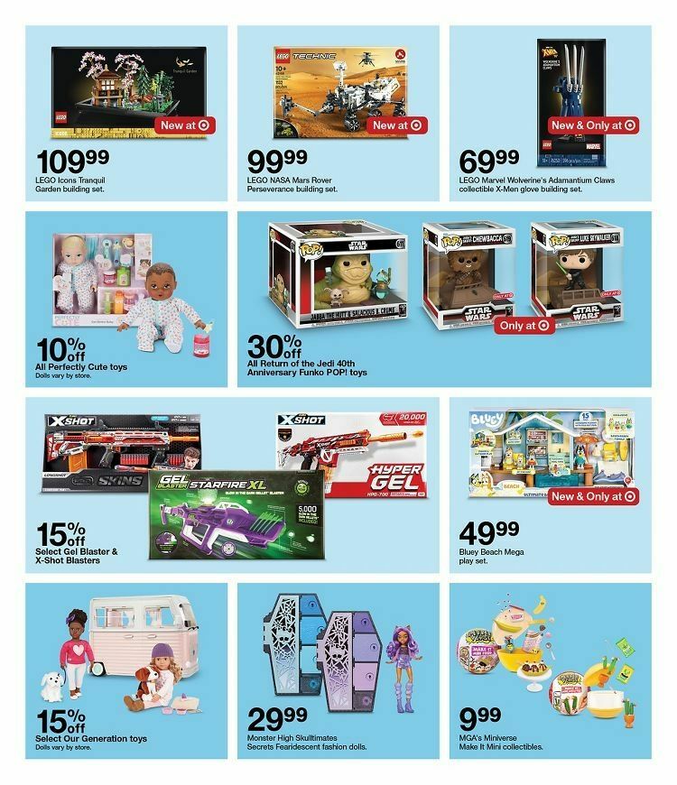 Target Weekly Ad from August 20