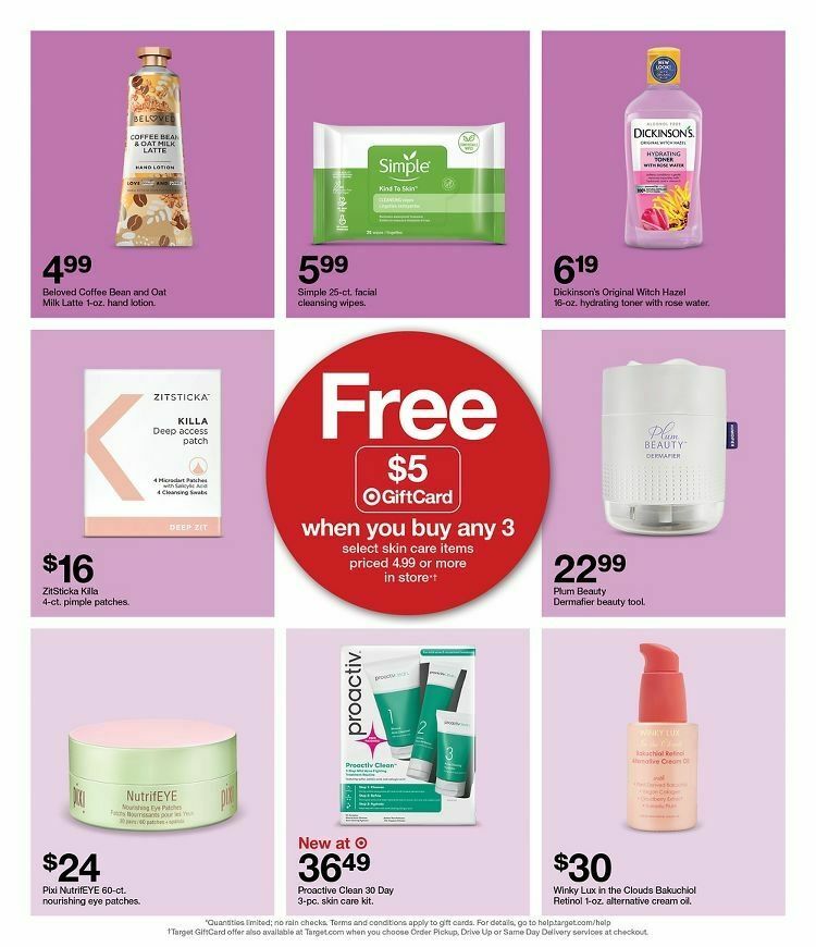 Target Weekly Ad from August 20