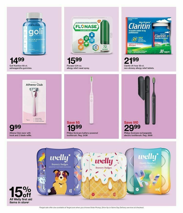 Target Weekly Ad from August 20