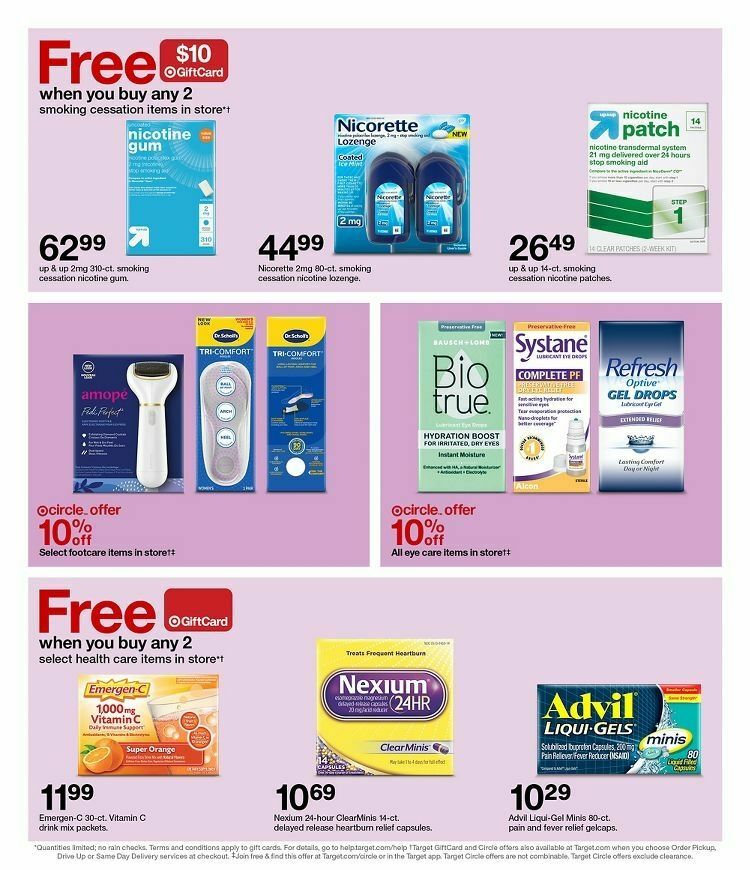 Target Weekly Ad from August 20