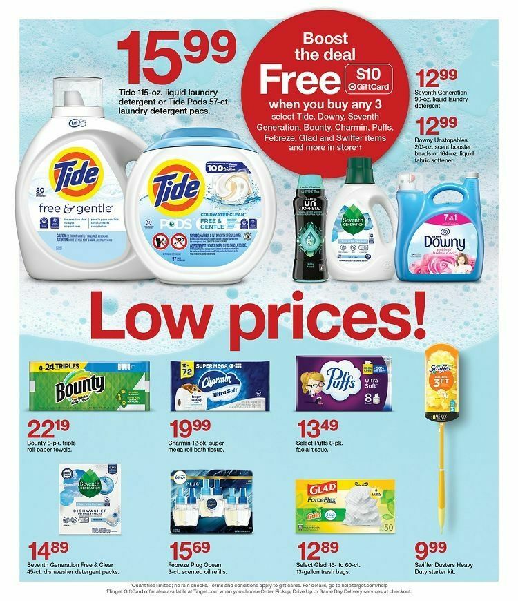Target Weekly Ad from August 20