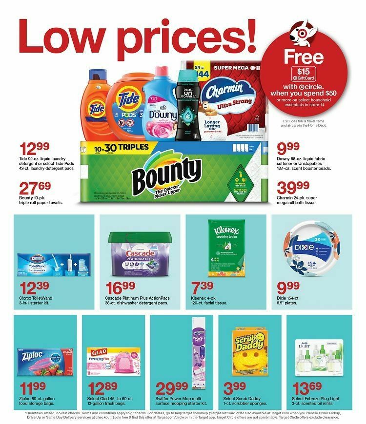 Target Weekly Ad from August 27