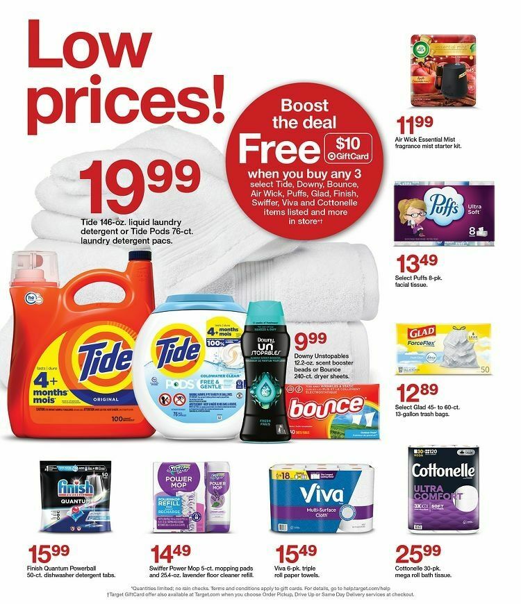 Target Weekly Ad from September 10