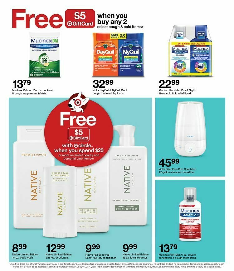 Target Weekly Ad from September 10