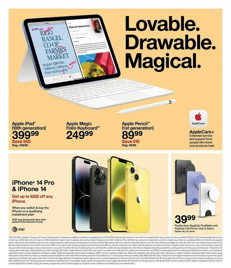 Target Weekly Ad from September 10