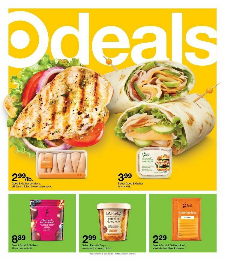 Target Weekly Ad from September 17